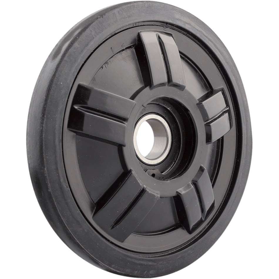 KIMPEX Idler Wheel with Bearing 6004-2RS Black Group 18 180 mm OD x 20 mm ID