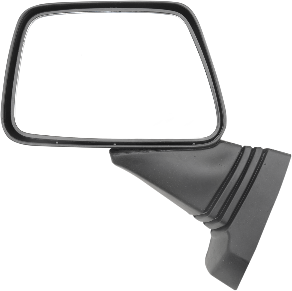 EMGO Mirror Side View Rectangle Black Left