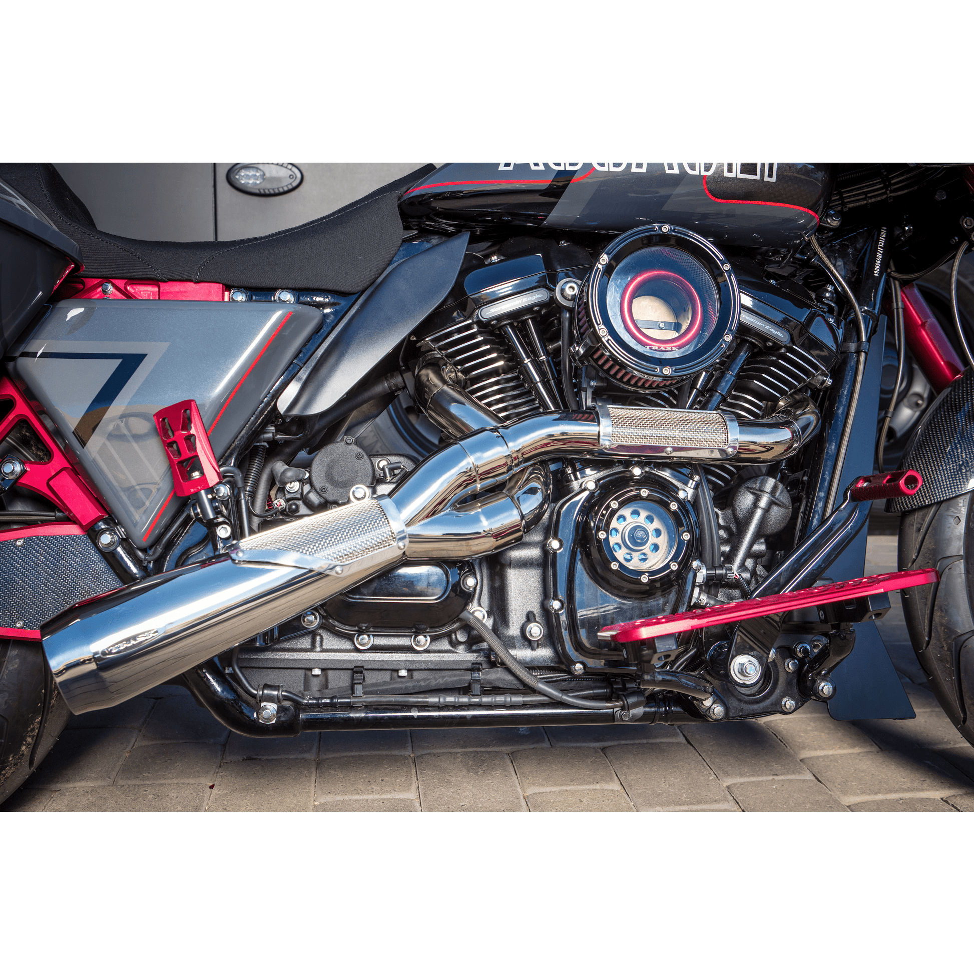 TRASK 2-into-1 Big Sexy Exhaust System Polished Stainless Steel TM5110PO