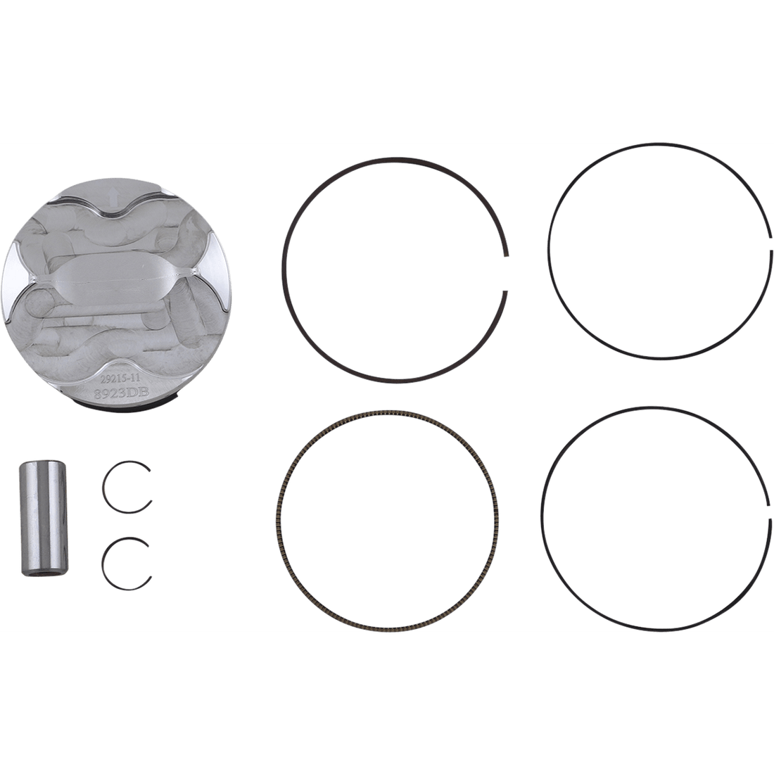 WOSSNER Piston Kit 77.97 mm Gas Gas | Husqvarna | KTM