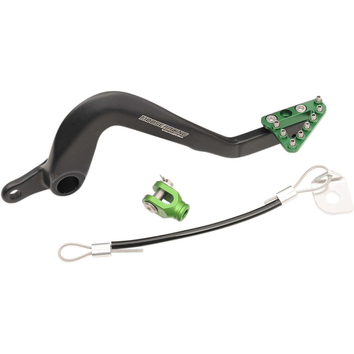 MOOSE RACING Brake Pedal Green Kawasaki 8203432133