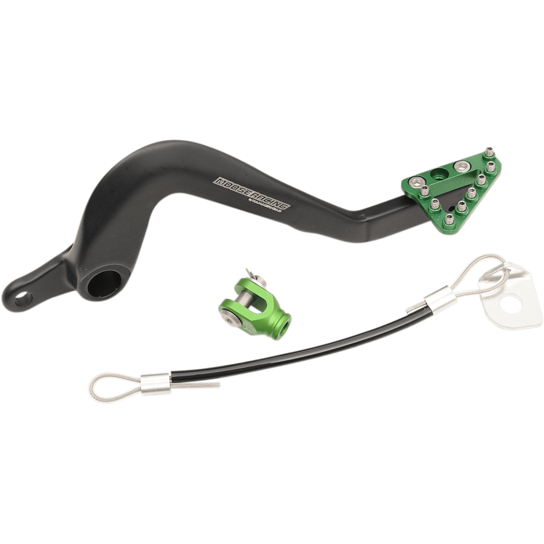 MOOSE RACING Brake Pedal Green Kawasaki 8203432133