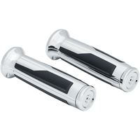 KURYAKYN Grips Omni Gold Wing Chrome 6764