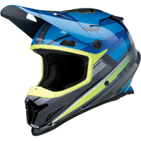 Z1R Rise Helmet MC Blue/Hi-Vis Yellow 4XL