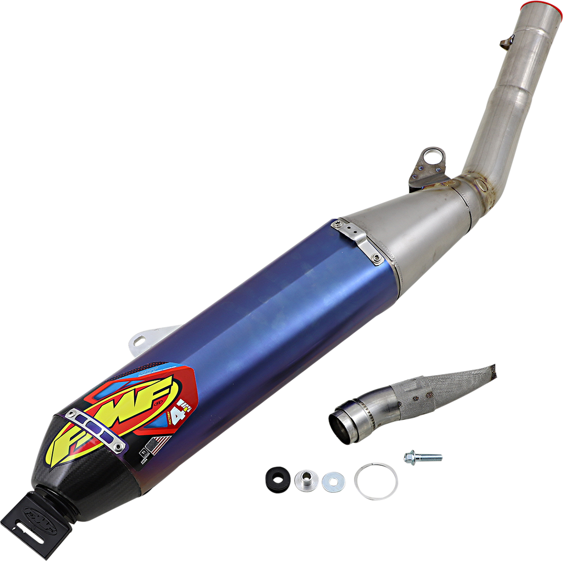 FMF Factory 4.1 RCT Muffler Anodized Titanium 044466