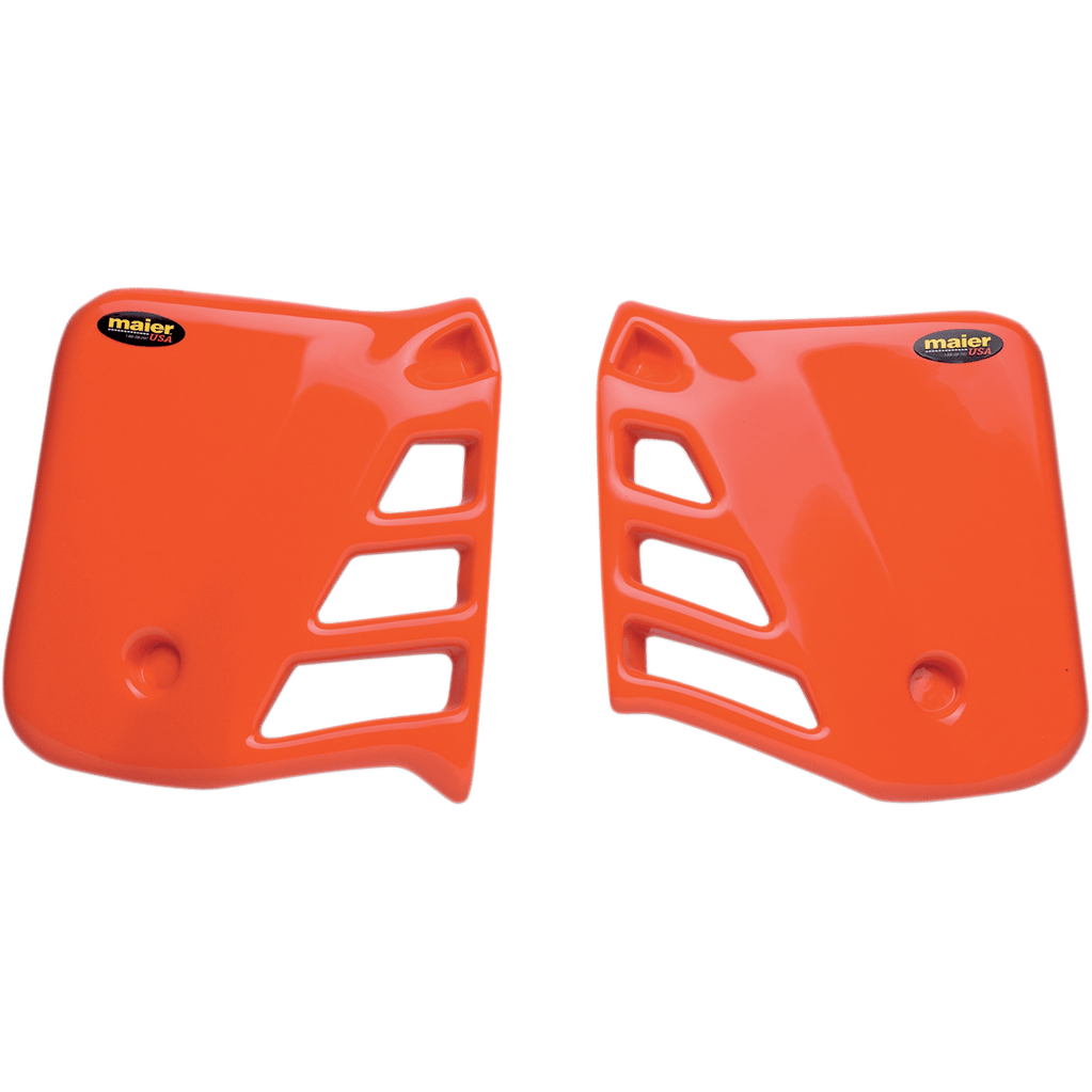 MAIER Radiator Scoops CR250 '85-'87 Orange 600137