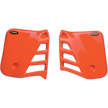 MAIER Radiator Scoops CR250 '85-'87 Orange 600137