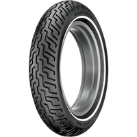 DUNLOP Tire D402 Front MT90-16 Narrow Whitewall 72H 45006655