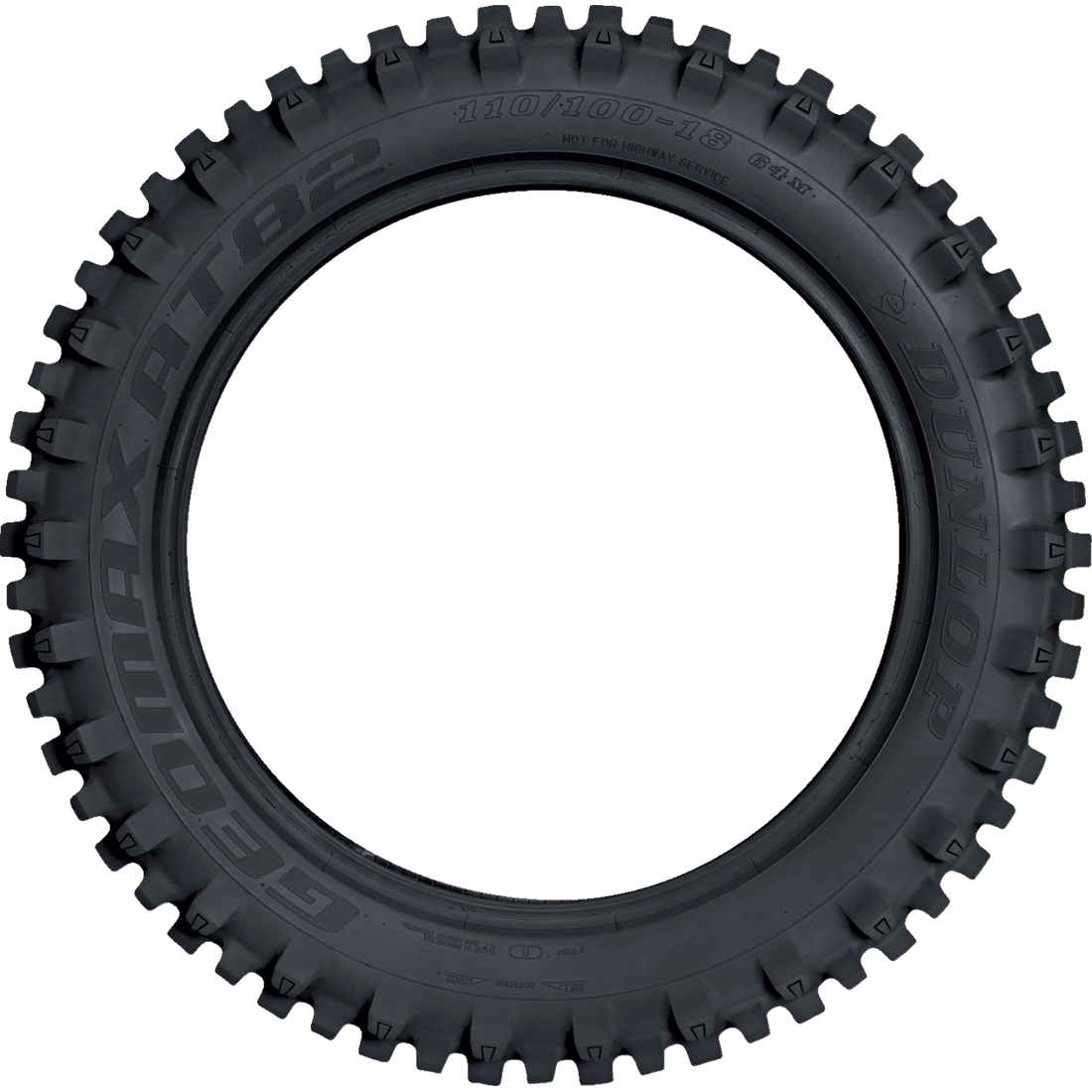 DUNLOP Tire Geomax AT82 Rear 120/90-19 66M 45261503