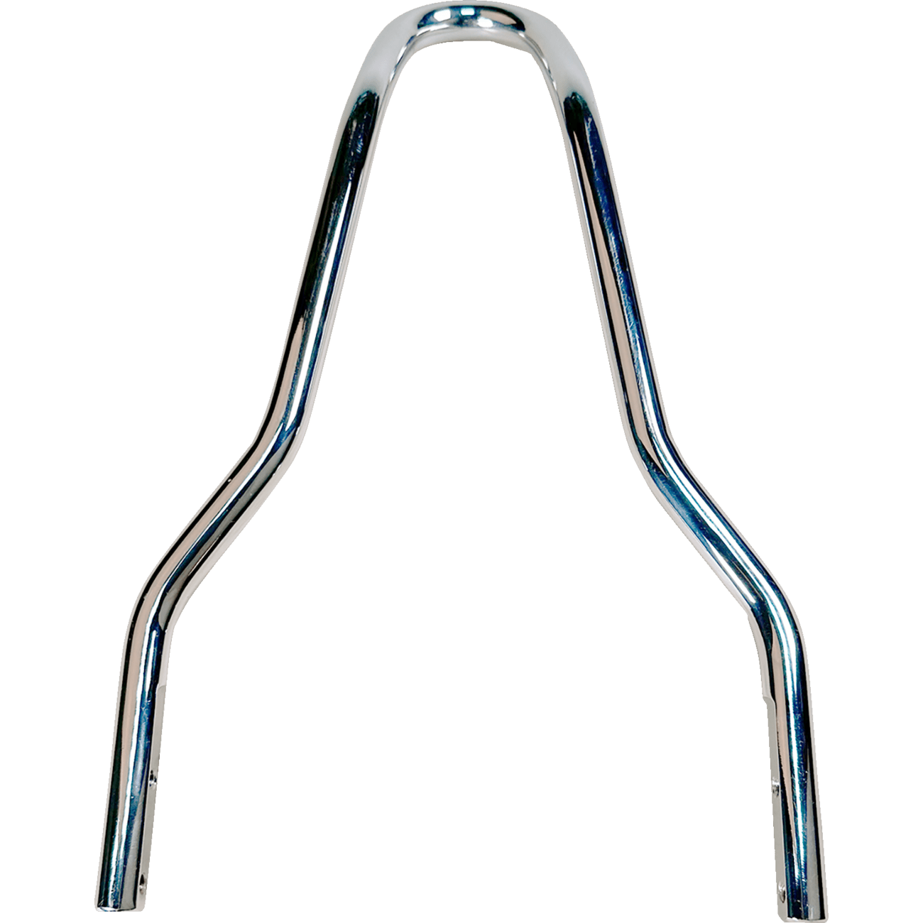 DRAG SPECIALTIES Round Tapered Sissy Bar Chrome 10.12"H x 8.75"W