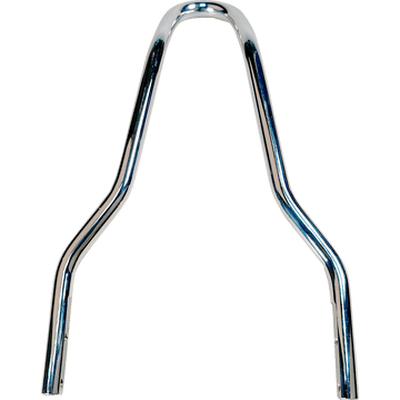 DRAG SPECIALTIES Round Tapered Sissy Bar Chrome 10.12"H x 8.75"W