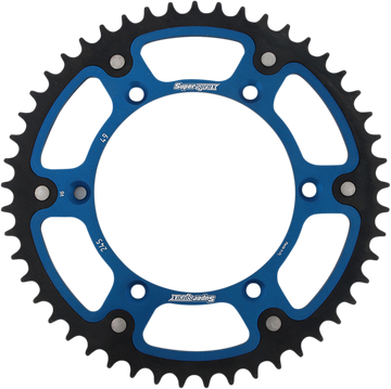 SUPERSPROX Stealth Rear Sprocket 49 Tooth Blue Yamaha RST24549BLU