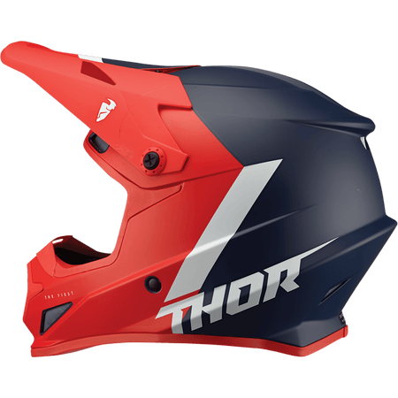 THOR Sector Helmet Chev Red/Navy Medium