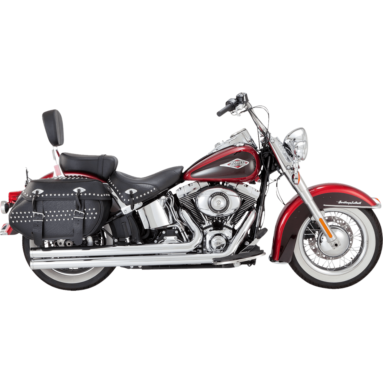 VANCE & HINES Big Shots Long Exhaust System Chrome 17323