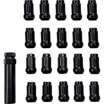 ITP Lug Nut Black 12 mm BLUG22BX