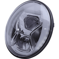 HIGHSIDER Adaptive Headlight 7" Chrome 226002