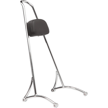 BURLY BRAND Tall Sissy Bar Chrome B131505C