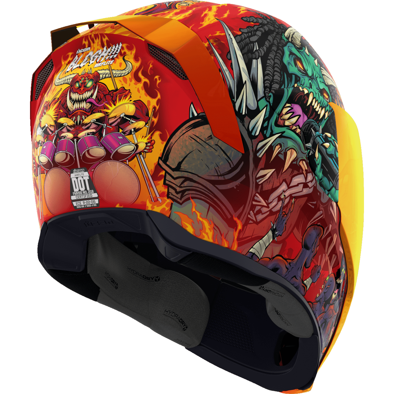 ICON Airflite™ Helmet Blegh MIPS® Red XS