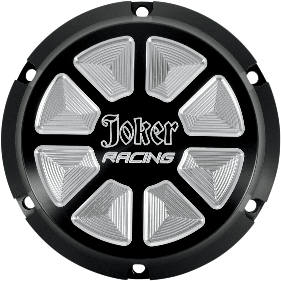 JOKER MACHINE Derby Cover Black Joker Racing '04-'22 XL 10692B