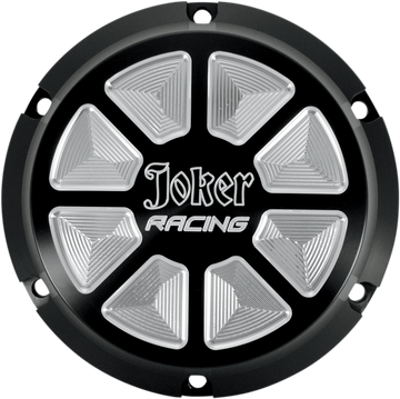 JOKER MACHINE Derby Cover Black Joker Racing '04-'22 XL 10692B