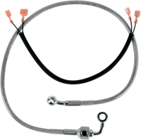 DRAG SPECIALTIES Brake Line Rear Stainless Steel