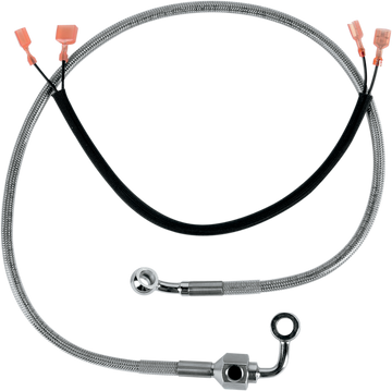 DRAG SPECIALTIES Brake Line Rear Stainless Steel