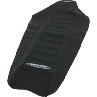 SDG Pleated Seat Cover Black Top/Black Sides