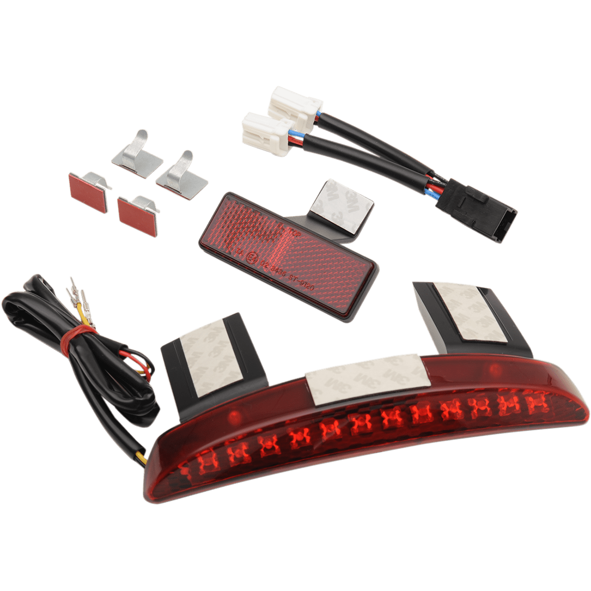 DRAG SPECIALTIES Running/Brake Light Assembly Red Lens