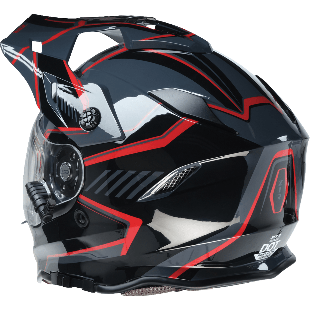 Z1R Range 2.0 Helmet Rotor Black/Red Medium