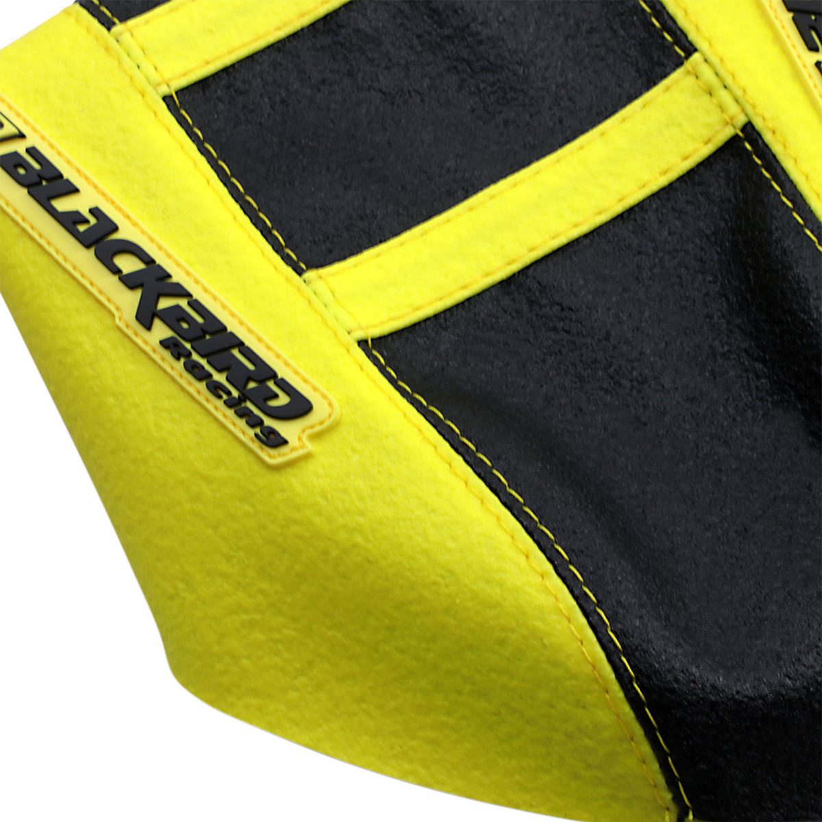 BLACKBIRD RACING Zebra Seat Cover Gripper Black/Yellow