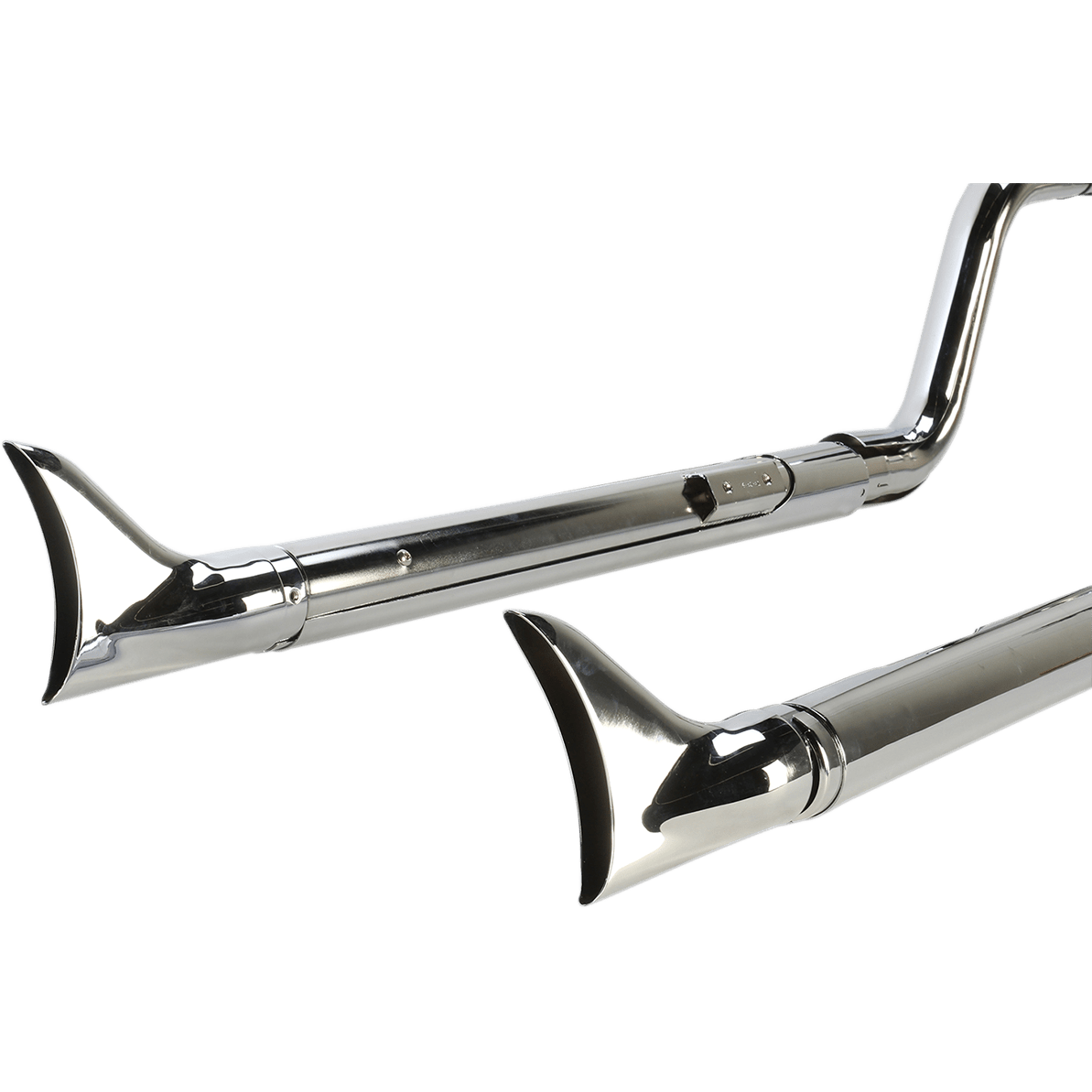 COBRA True Dual Exhaust Fishtail '07-'11 Softail 6988