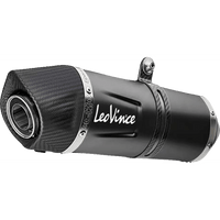 LEOVINCE LV One EVO Slip-On Muffler Black Stainless Steel 14446EBU