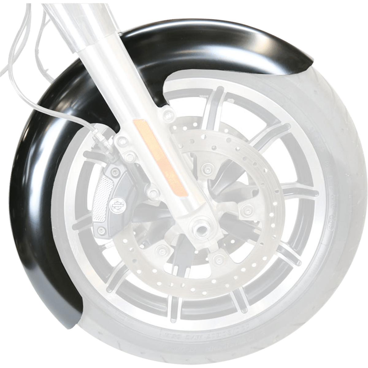 PAUL YAFFE BAGGER NATION Thicky Front Fender 21" Wheel With Satin Spacers PYO:THICKY2113ES