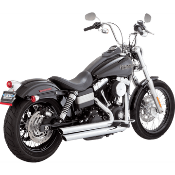 VANCE & HINES Big Shots Staggered Exhaust System Chrome 17958