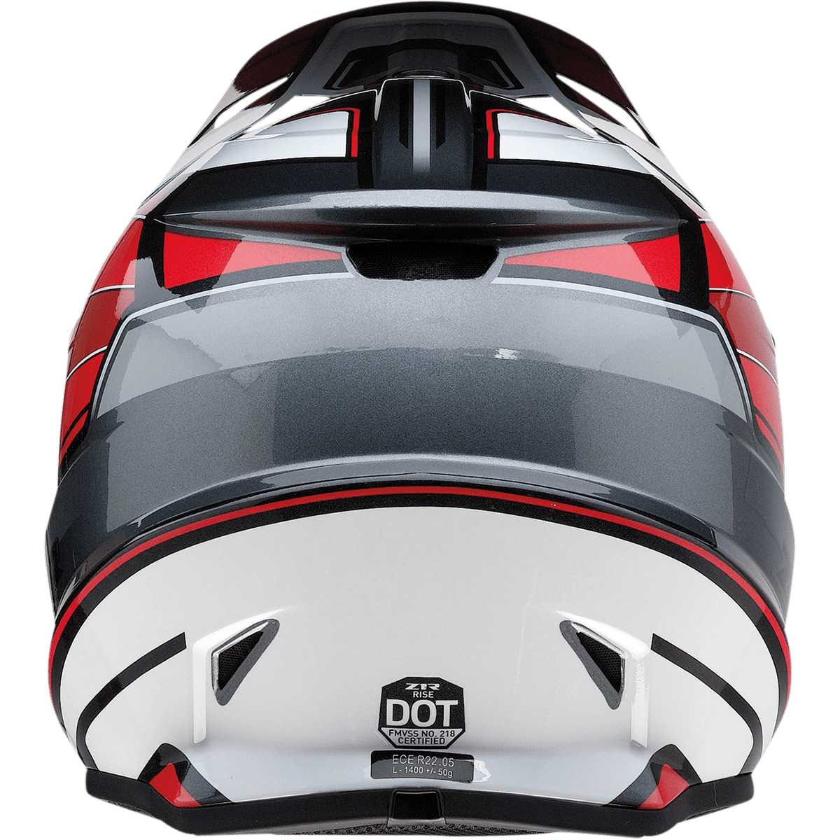 Z1R Rise Helmet MC Red/Gray 4XL