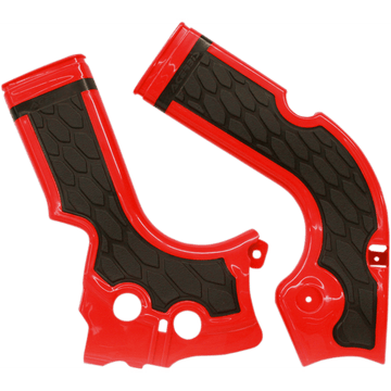 ACERBIS X-Grip Frame Guards Red/Black CRF 250R/450R