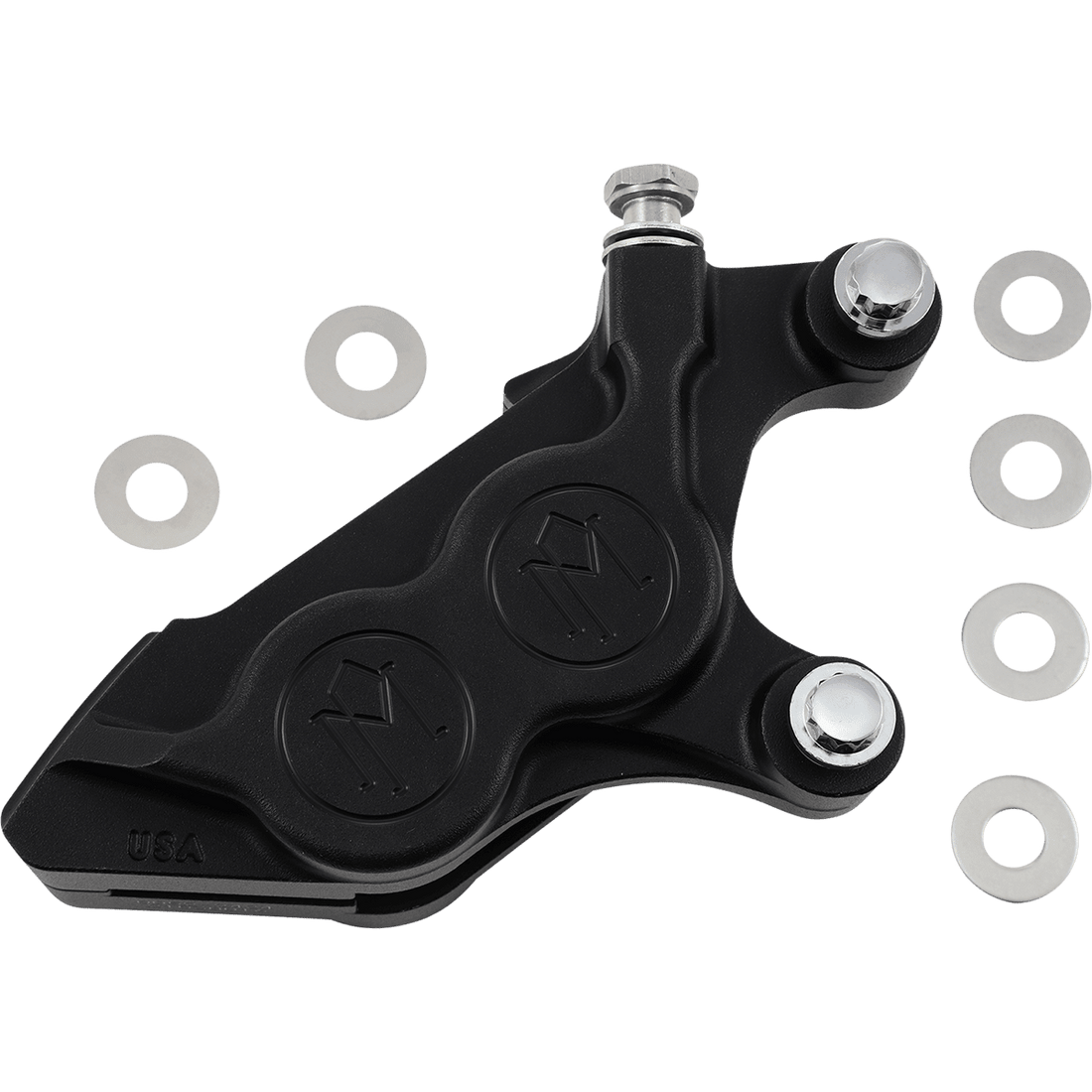 PERFORMANCE MACHINE PM 4-Piston Caliper Black Ops Right Front 00522424SMB