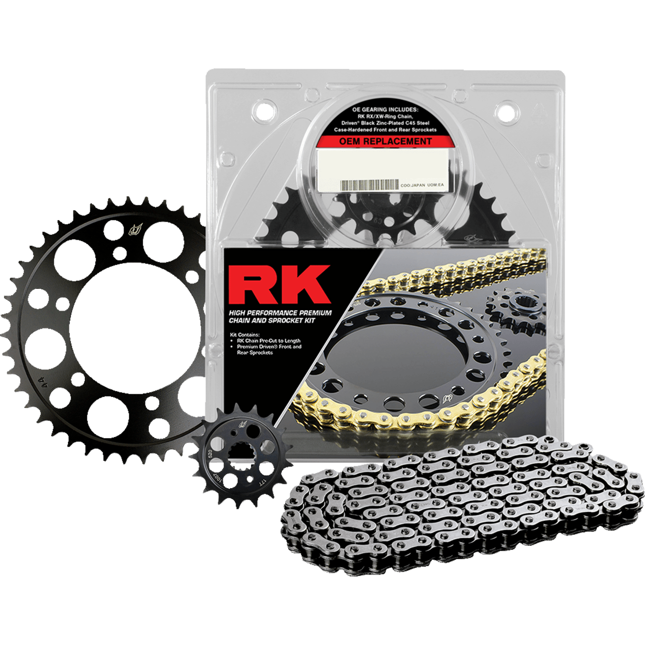 RK OEM Chain Kit Honda CB/R 300 1042140E