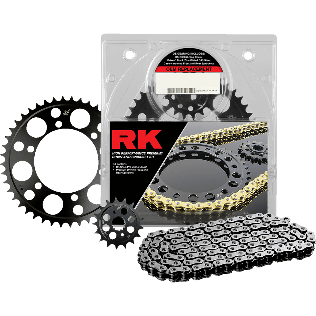 RK OEM Chain Kit Yamaha FZ1 '06-'16 4102060E