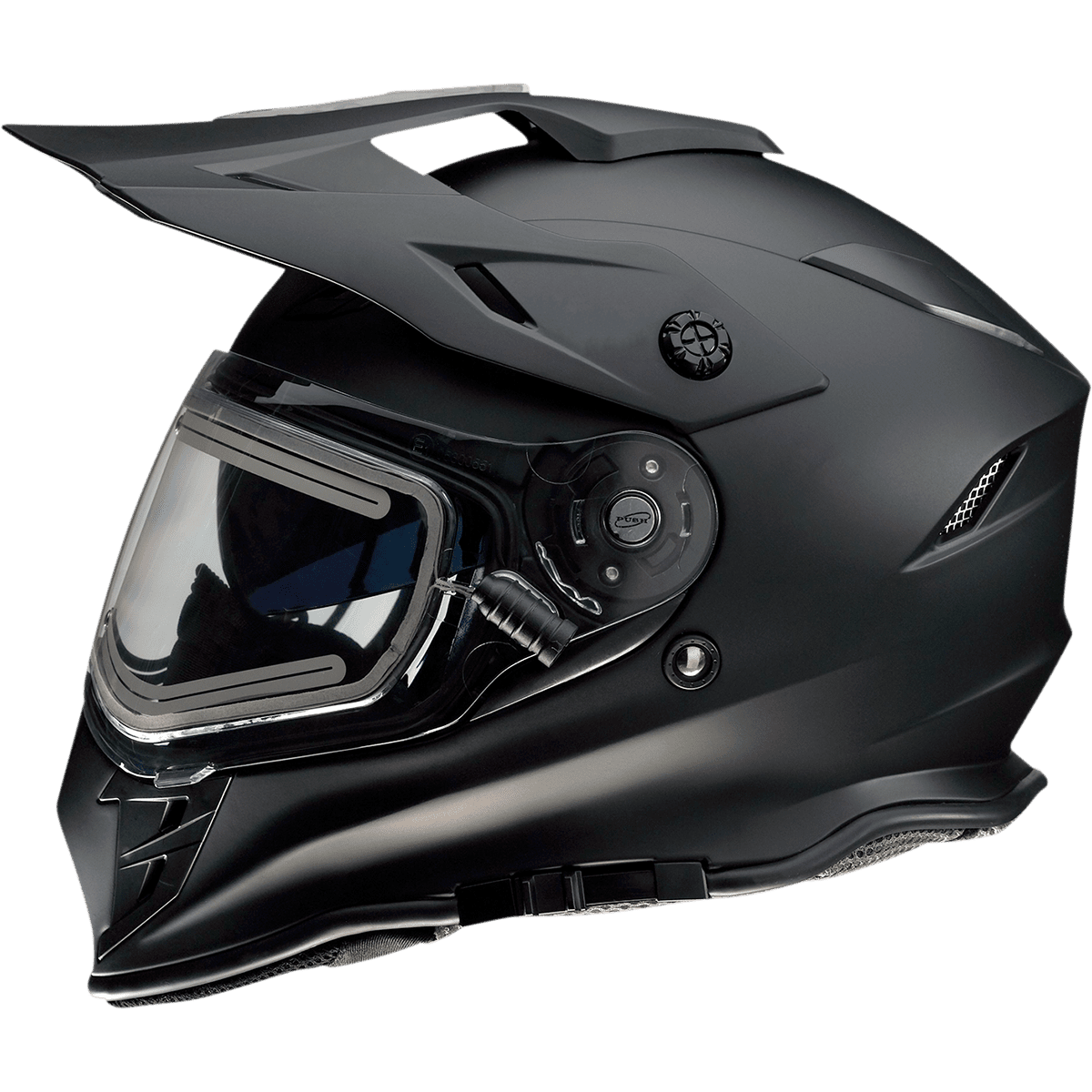 Z1R Range Snow Helmet Electric Flat Black Small