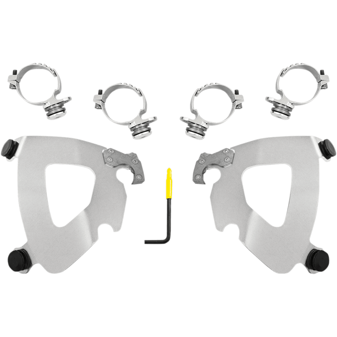 MEMPHIS SHADES Gauntlet Mounting Kit Polished FXLR MEK2033