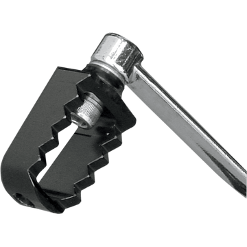 JOKER MACHINE Serrated Shift Peg Triumph Black 09851B