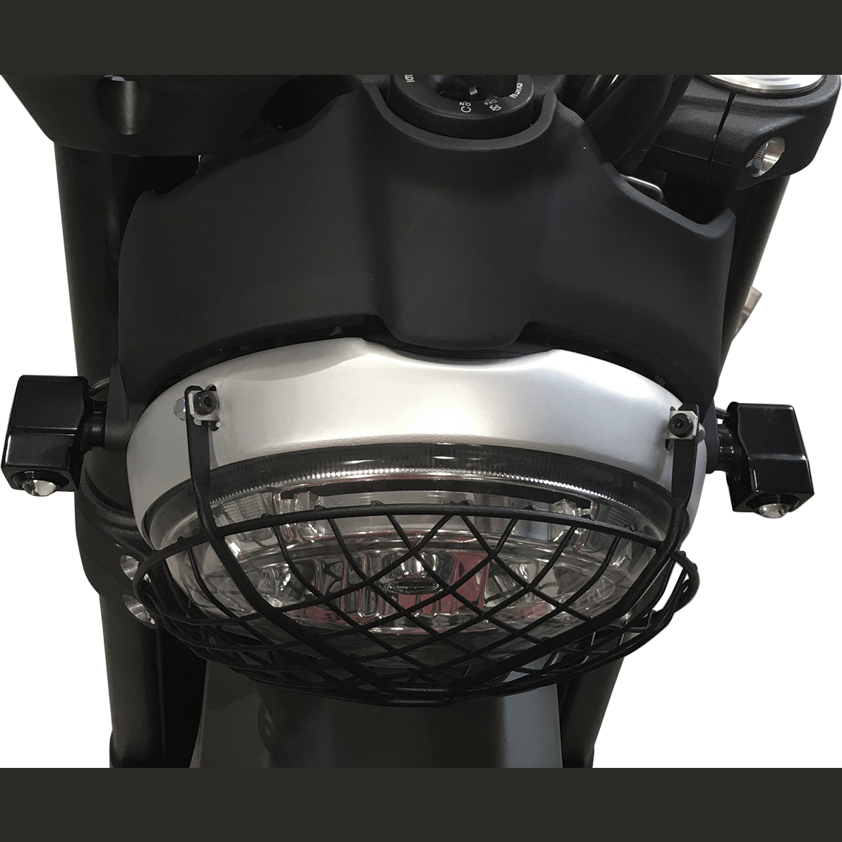 JOKER MACHINE Side-mount LED Turn Signals Black/Red 05206RB