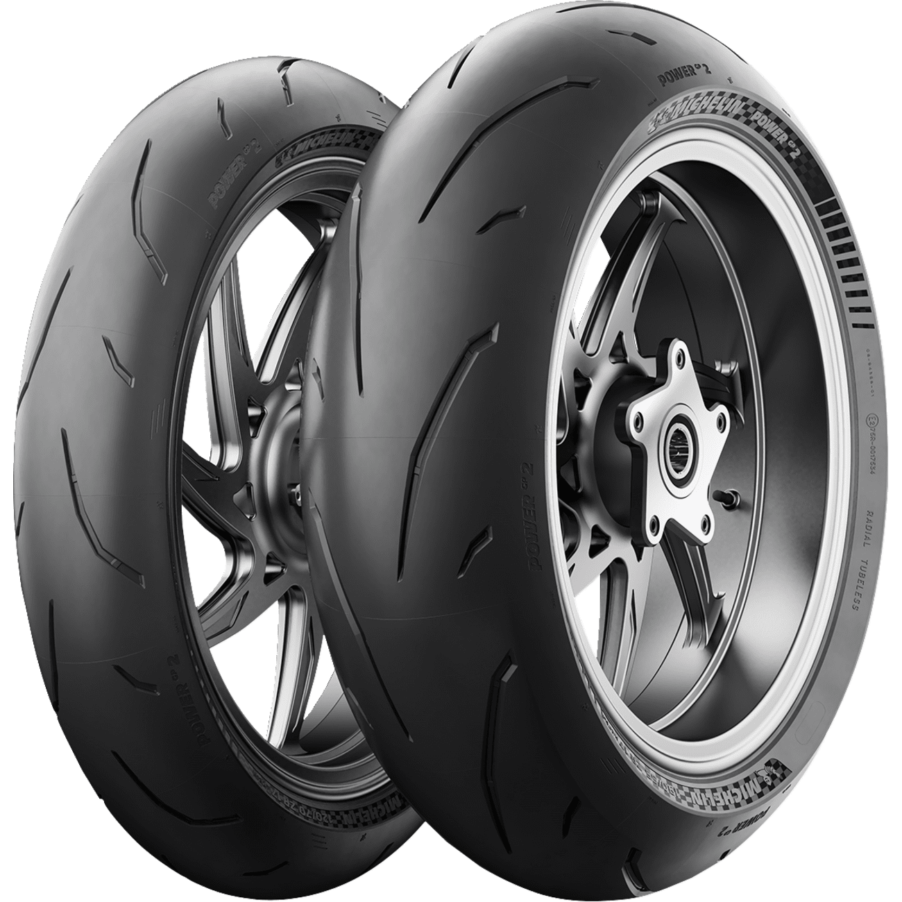 MICHELIN Tire Power GP2 Front 120/70ZR17 58W 27281