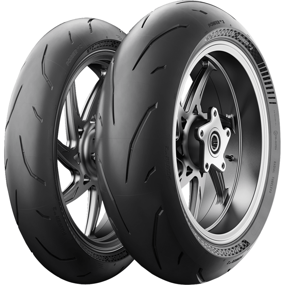 MICHELIN Tire Power GP2 Front 120/70ZR17 58W 27281