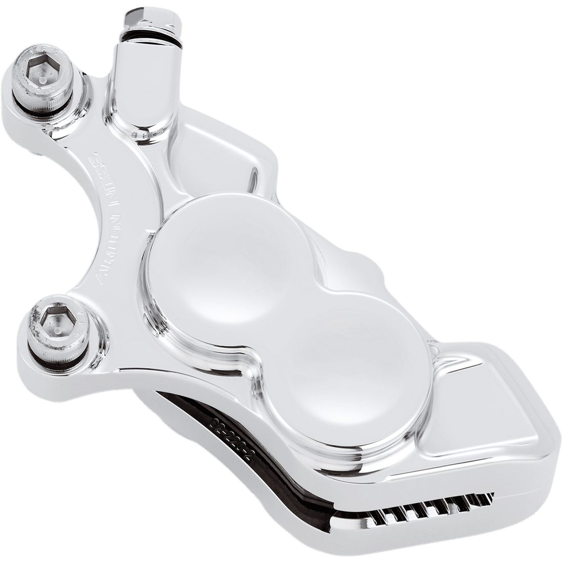 ARLEN NESS 4-Piston Caliper Front Right 11.8" Chrome 02222