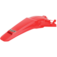 UFO Enduro Rear Fender With LED Light '00-'20 CR Red