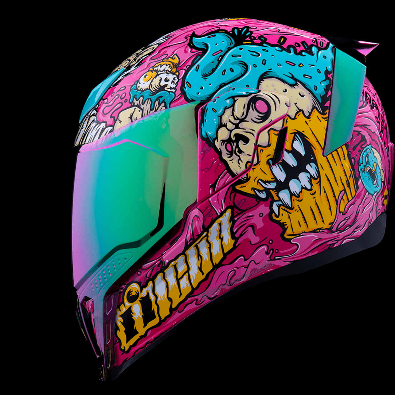 ICON Airflite™ Helmet Snack Attack MIPS® Pink Large