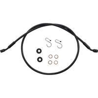 MAGNUM SHIELDING Brake Line Black Indian SBB060339