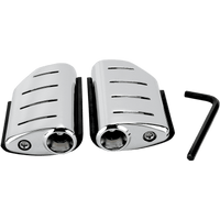 KURYAKYN Trident Dually ISO® Pegs Chrome without Male Mount Ends